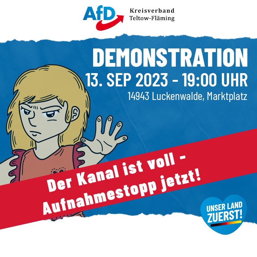 Demonstration Luckenwalde